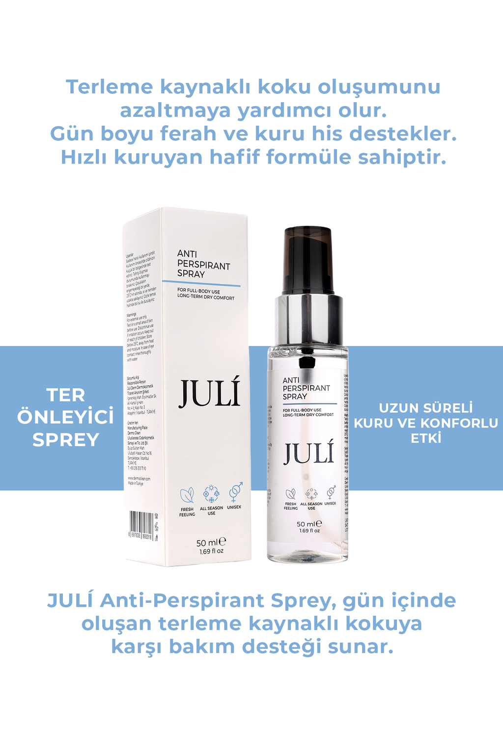 Ter Önleyici-Antiperspirant Spray